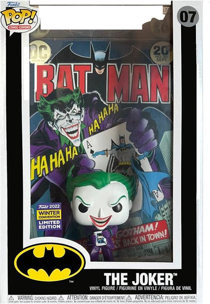 Funko Pop! Comic Covers: DC Comics (07) Joker (Exclusive) Batman-Figur