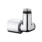 Thermostatic Right Angle Valve, Copper, Multilayer, and PEX Connection, Dafne Chrome 1/2" - 24x1.5 — ICMA