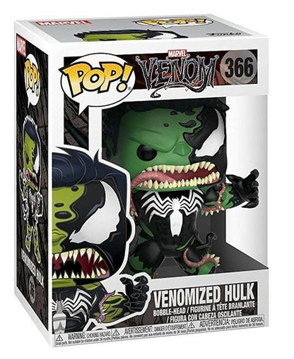 Funko Pop ! Marvel - Venom (366) Venomized Hulk Vinyl FIgure 9Cm