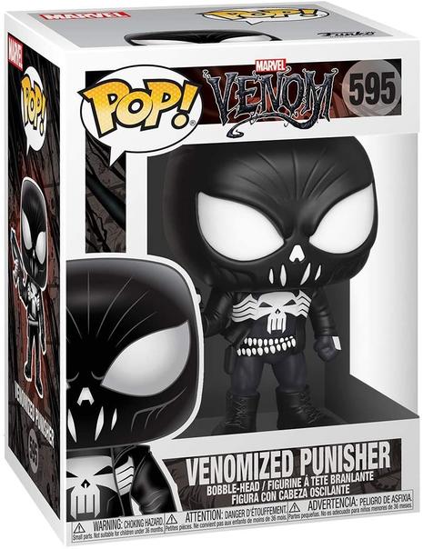 Funko Pop Marvel Venom 595 Venomized Punisher Vinyl Action Figur Sammlung