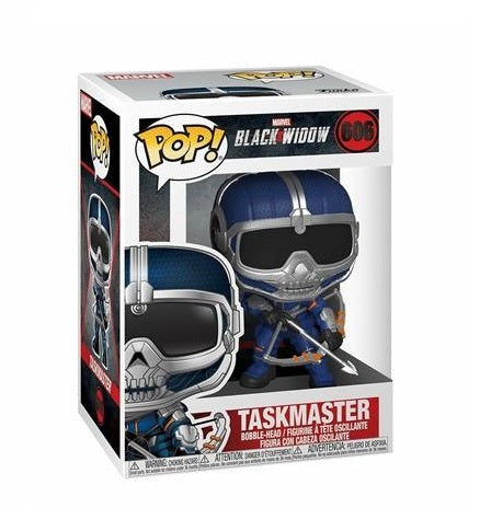 Funko Pop Marvel Black Widow 606 Taskmaster Vinylfigur Olga Kurylenko Statue