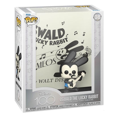 Funko Pop ! Disney Anniversary 100Th - (08) Oswald The Lucky Rabbit Cover Vinyl