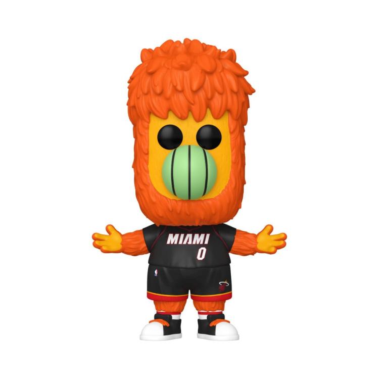 Funko Pop! NBA Maskottchen Miami Heat – (09) Burnie Figur Vinyl 9cm Basketball Ikone