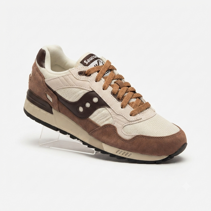Saucony scarpa sneakers da uomo Shadow 5000 marrone-mandorla
