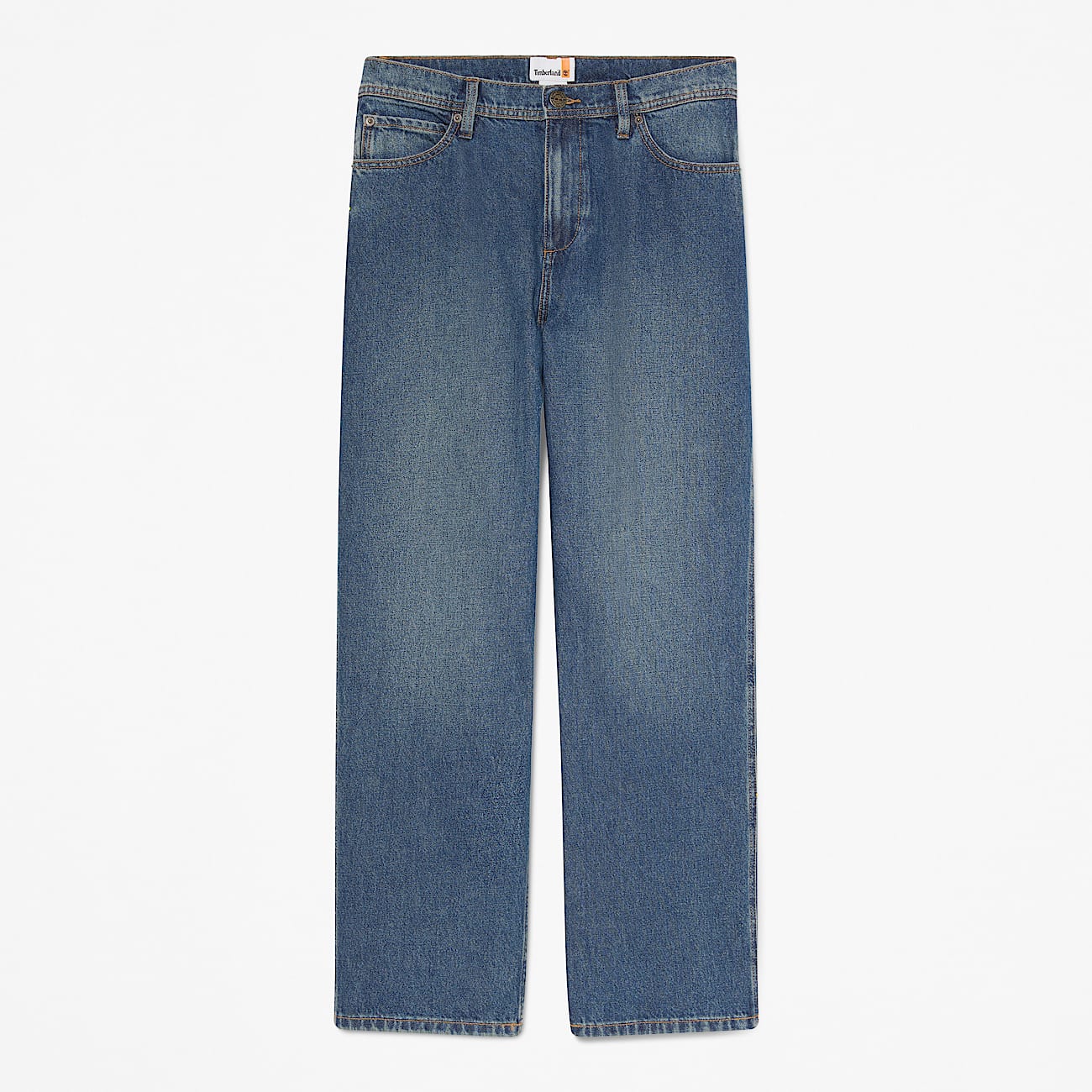 Timberland Pantaloni Denim Ricamati Sandown Uomo TBC0YH2XA11 Blu