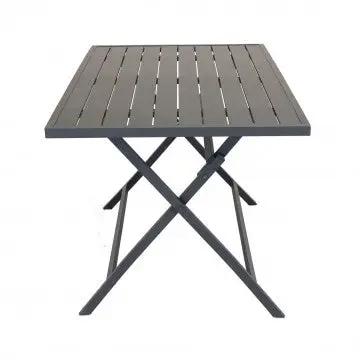 Klapptisch Aluminium Alabama 70 x 130