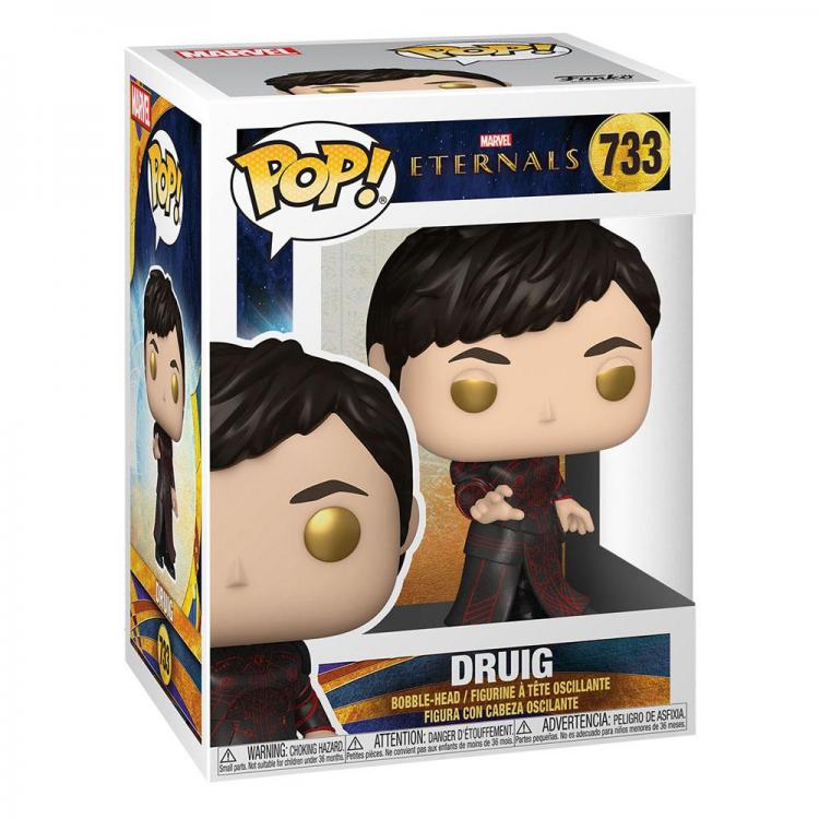 Funko Pop ! Marvel The Eternals - (733) Druig Marvel Figure Vinyl 9cm