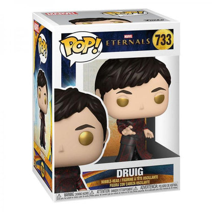 Funko Pop ! Marvel The Eternals - (733) Druig Marvel Figure Vinyl 9cm