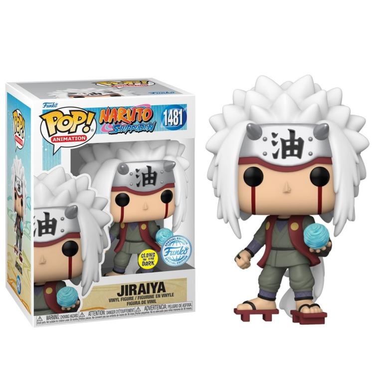 Funko Pop! Animation Naruto Shippuden - (1481) Jiraiya mit Rasengan Special Gitd