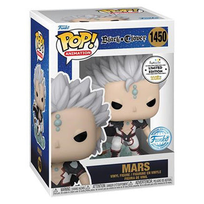 Funko Pop ! Animation Black Clover - (1450) Mars W / Book Special Exm Figure 9Cm