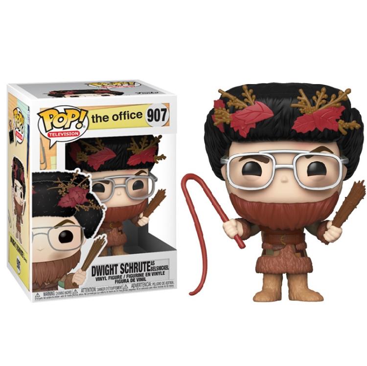 Funko Pop ! Tv The Office - (907) Dwight Schrute As Belsnickel Figure Vinyl 9Cm