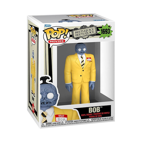 Funko Pop ! Movies Beetlejuice 2 - (1693) Bob Figure Vinyl Statua Collezione 9Cm