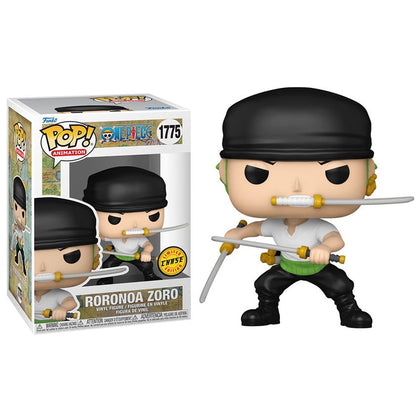 Funko Pop ! Animation One Piece S9 -(1775) Roronoa Zoro Chase Refresh Figure 9Cm