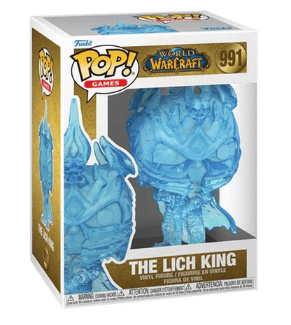 Funko Pop! Games - World of Warcraft - (991) Lich King Figur „Re Dei Lich“ 9 cm