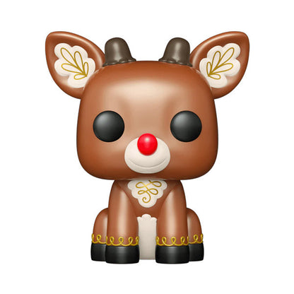 Funko Pop! Movies Rudolph – (1858) Rudolph Sitting Vinyl Figur Sammelfigur 9cm