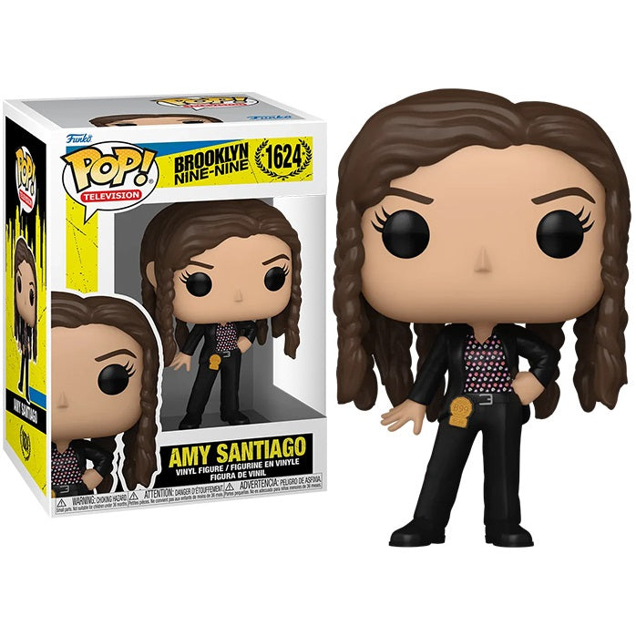 Funko Pop! Television Brooklyn Nine-Nine (1624) Amy Santiago Vinyl-Figur 9 cm
