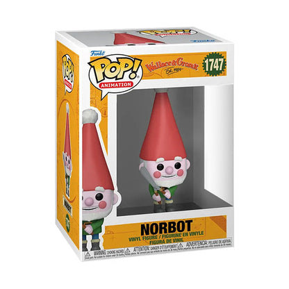 Funko Pop! Animation – Wallace & Gromit (1747) Norbot Vinylfigur 9 cm Statue