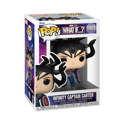 Funko Pop Marvel Studios What If...? (1464) Infinty Captain Carter Vinyl Figur
