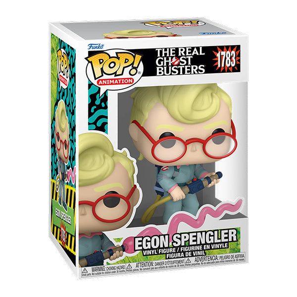 Funko Pop ! Animation - The Real Ghost Busters (1783) Egon Spengler Figure 9Cm