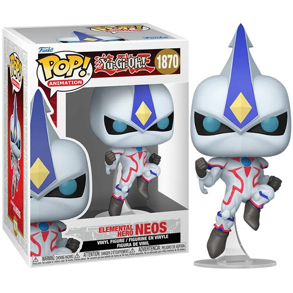 Funko Pop! Animation - Yu-Gi-Oh (1870) Elemental Hero Neos Vinyl-Figur 9cm