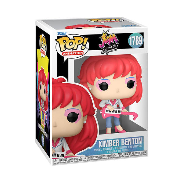 Funko Pop! Animation Jem And The Holograms (1789) Kimber Benton Vinyl Figur 9cm