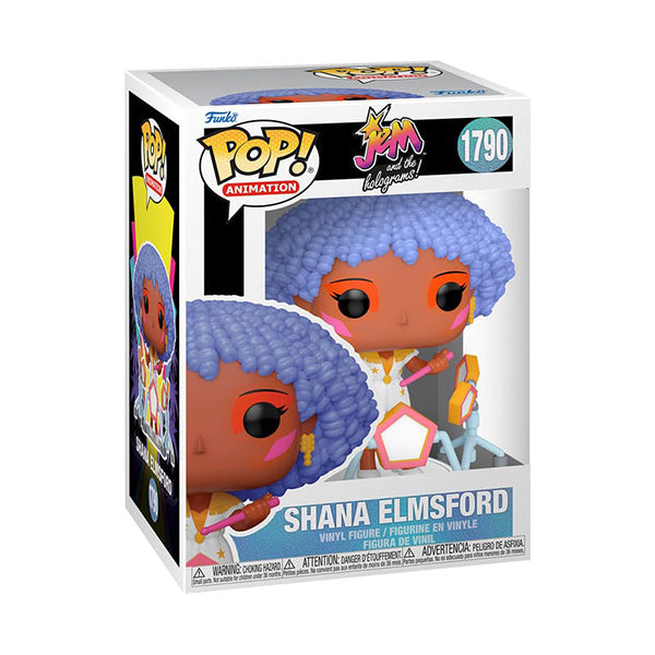 Funko Pop ! Animation Jem And The Holograms (1790) Shana Elmsford Figure 9Cm