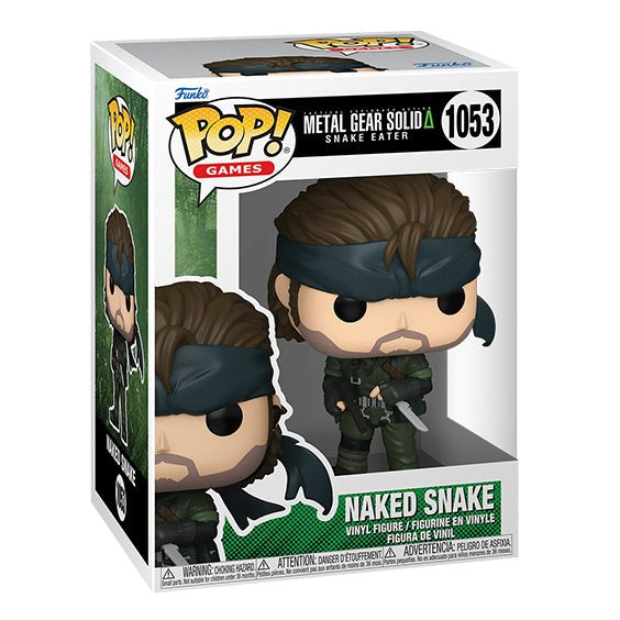 Funko Pop! Games Metal Gear Solid Snake Eater – (1053) Naked Snake Figur Mgs Ps5