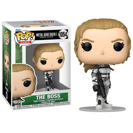 Funko Pop ! Games Metal Gear Solid Snake Eater - (1054) The Boss Figure Mgs 9Cm