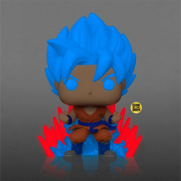 Funko Pop! Animation - Dragon Ball Z (1256) Ssgss Goku Kaioken Glow In The Dark