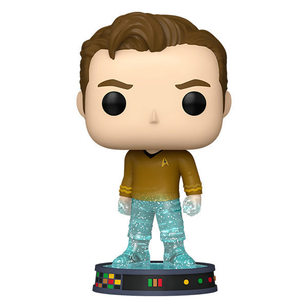 Funko Pop! Star Trek Transporter – (1689) James T. Kirk Figur Glitzer 9cm