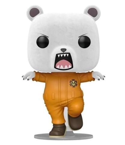 Funko Pop One Piece -1896 Bepo (Flocked) (Exclusive) Vinile Figure Special 9 Cm