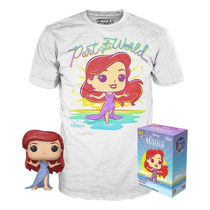 Funko Pop! + T-Shirts Disney Die kleine Meerjungfrau T-Shirt L