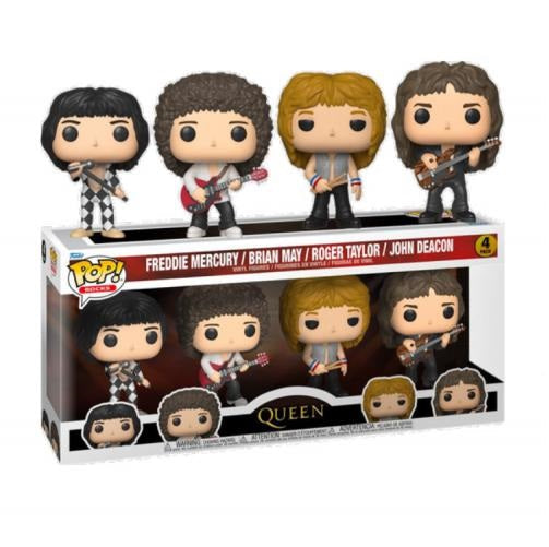 Funko Pop! Album Queen 4er-Pack Freddie Mercury Roger Taylor Brian May John Deacon