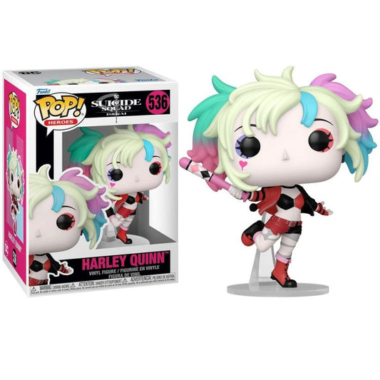 Funko Pop! Heroes - Suicide Squad Isekai (536) Harley Quinn Vinylfigur 9 cm