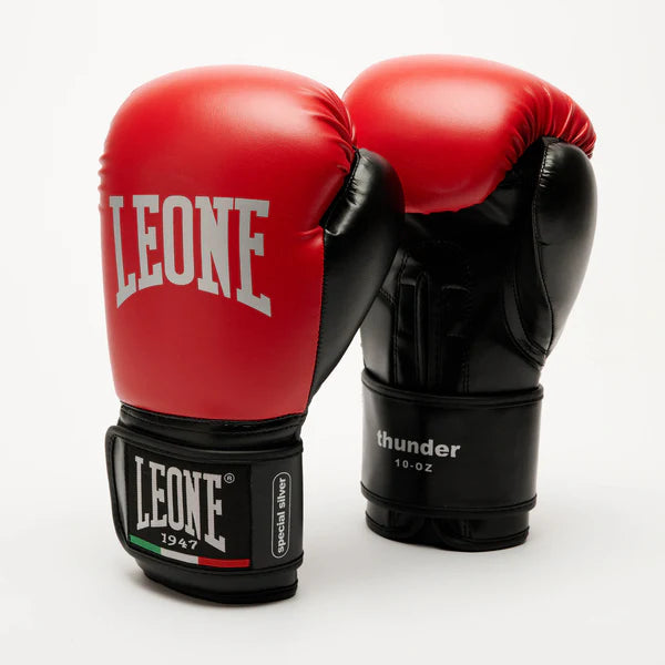 Guantoni Boxe Leone Thunder 10oz Rosso - Performance