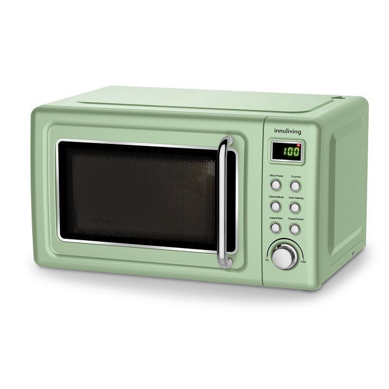 Forno Microonde Vintage Grill 20L 800+700W Verde