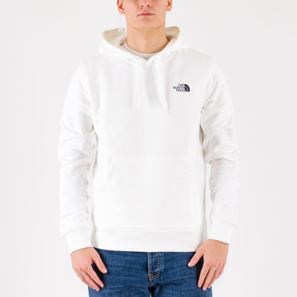 The North Face Felpa da uomo  con cappuccio e stampa Seasonal Graphic Hood NF0A7X1PN3N1 white