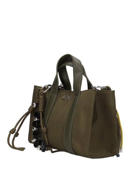 Mini Bag SUN68 Everyday in Tessuto – Borsa a Mano Quotidiana con Charm