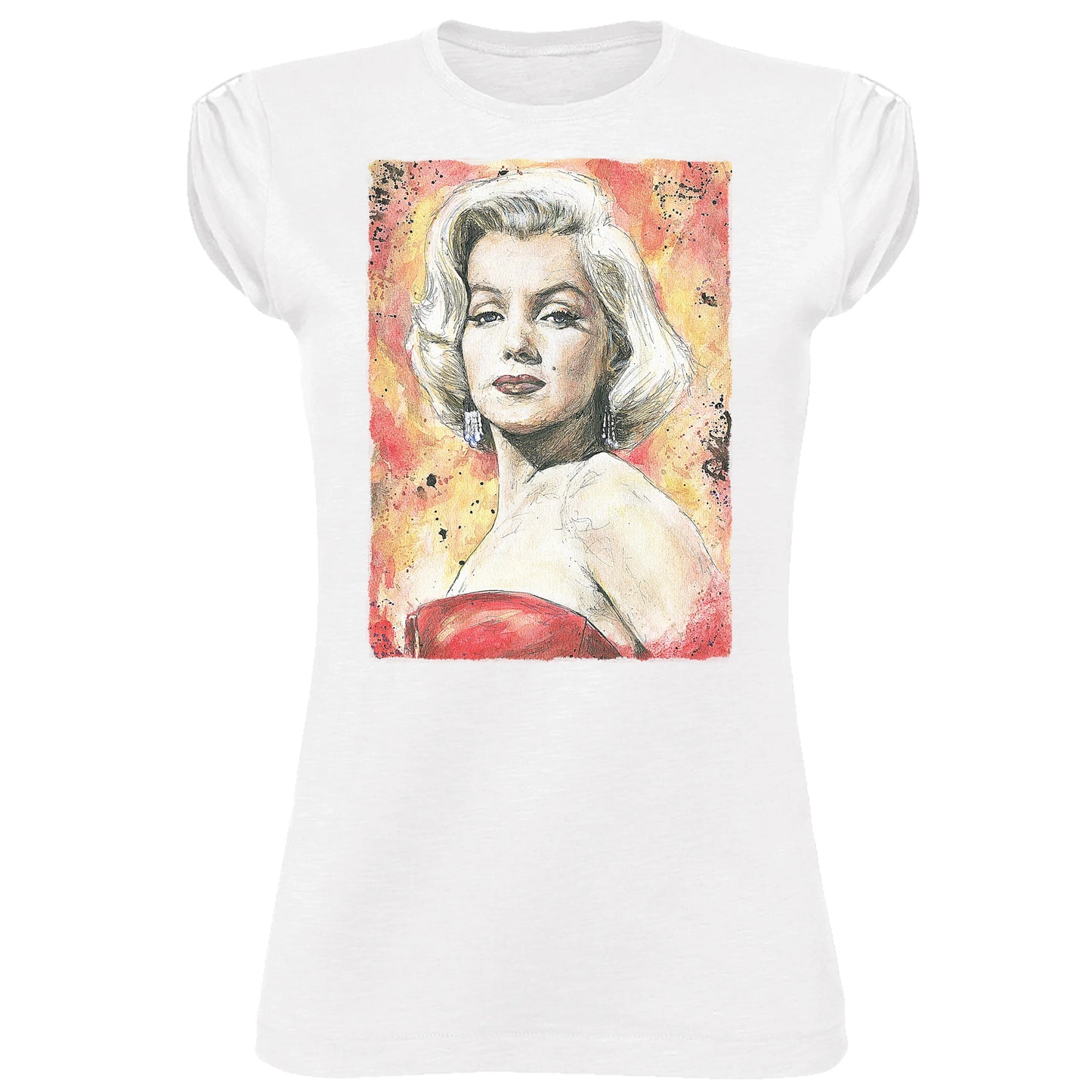 Marilyn Monroe T-Shirt Donna | Urban Slub Cotone Bio