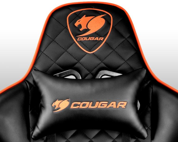 COUGAR ARMOR ONE BLACK SEDIA GAMING POLTRONA IMBOTTITA DA UFFICIO RUOTE IN PELLE
