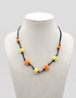 Collana "Sinfonia di Primavera" in Ceramica e Acciaio