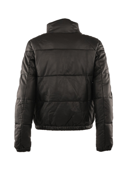 Bomboogie Giubbotto in pelle da donna imbottito JWELLYPLMQ 90 nero