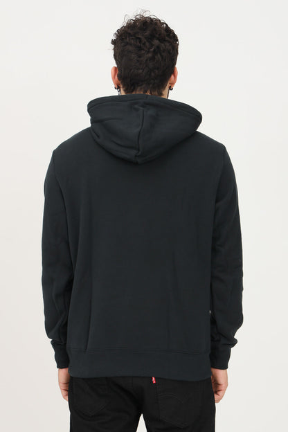 Converse felpa con cappuccio da uomo Sweatshirt All Star 10023305-001 nero