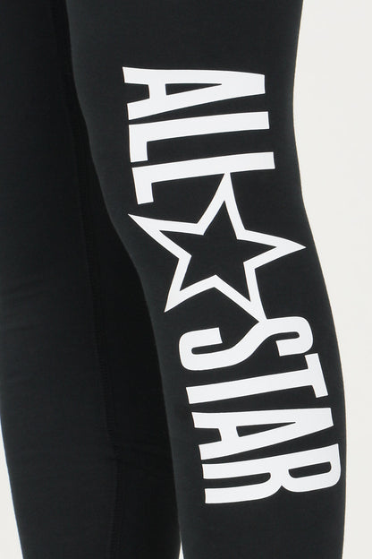 Converse pantalone sportivo da donna Leggings All Star 10023331-A01 nero