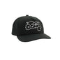 Obey berretto con visiera 5 pannelli Bubble 100490107 black taglia unica