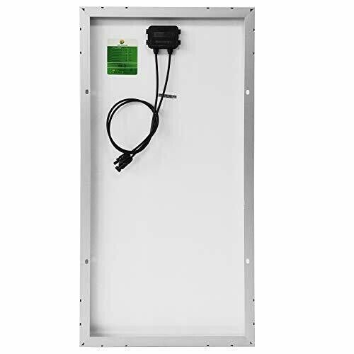 Pannello Solare Fotovoltaico 100W 12V Monocristallino Batteria Barca Camper