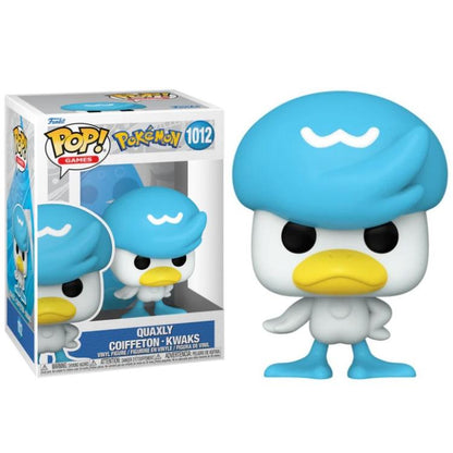 Funko Pop! Games – Pokémon (1012) Quaxly Vinyl-Figur Evo Quaxwell 9cm Statue