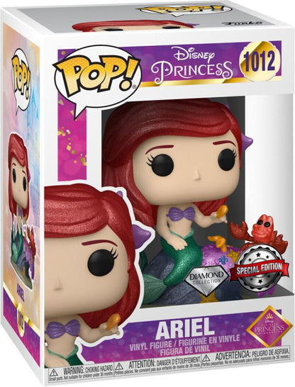 Funko Pop! Disney Princess (1012) Arielle Diamant Figur Meerjungfrau