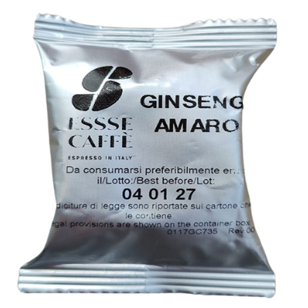50 Capsule Caffè Ginseng Amaro Essse Caffè