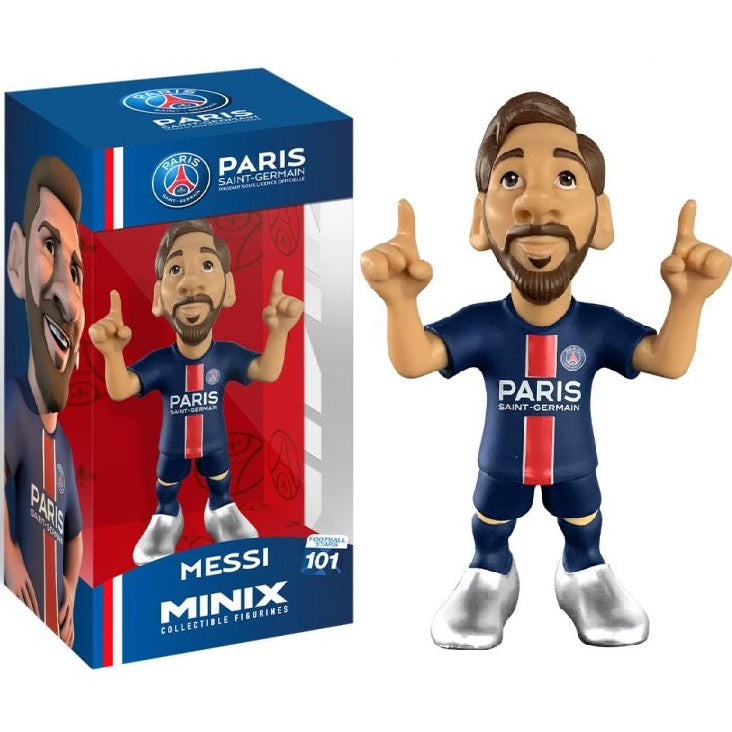 Minix: PSG – Lionel Messi (Footballstar 101) Figur 12 cm Statue Sammlerfigur